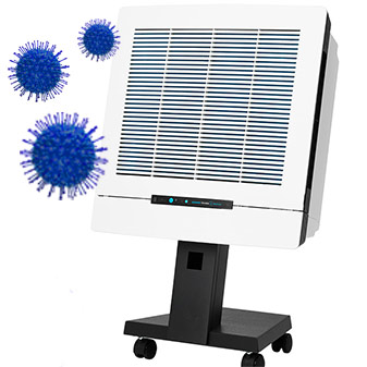 Luftfilter gegen Viren reduzieren das Infektionsrisiko